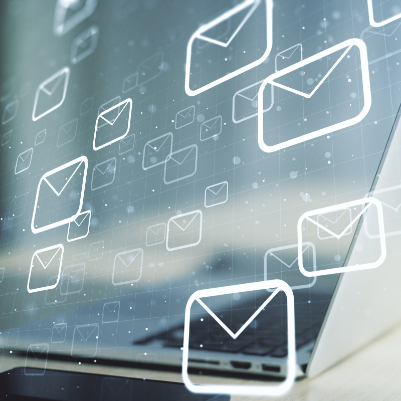 Email icons, Rice University Master of Social Policy Evaluation